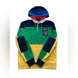 Polo Ralph Lauren Yacht club hooded colour block rugby